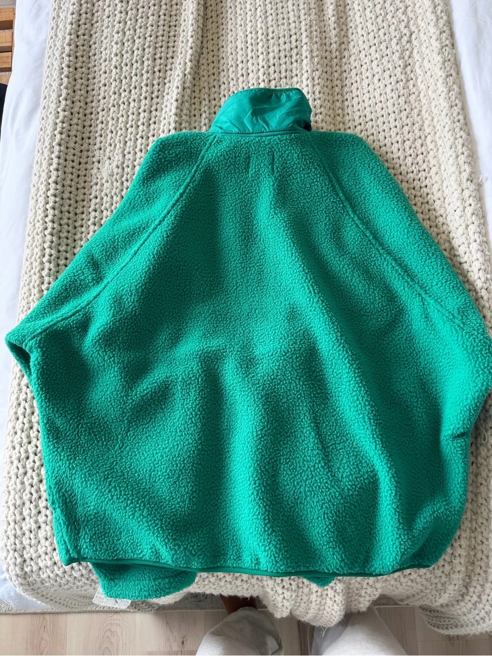 FP Movement Hit the Slopes Fleece Jacket in Emerald Green - Picture 4 of 4